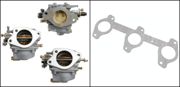 6K5-14301 Carburetor Fits Yamaha Outboard E T 60 HP series (60 HP)