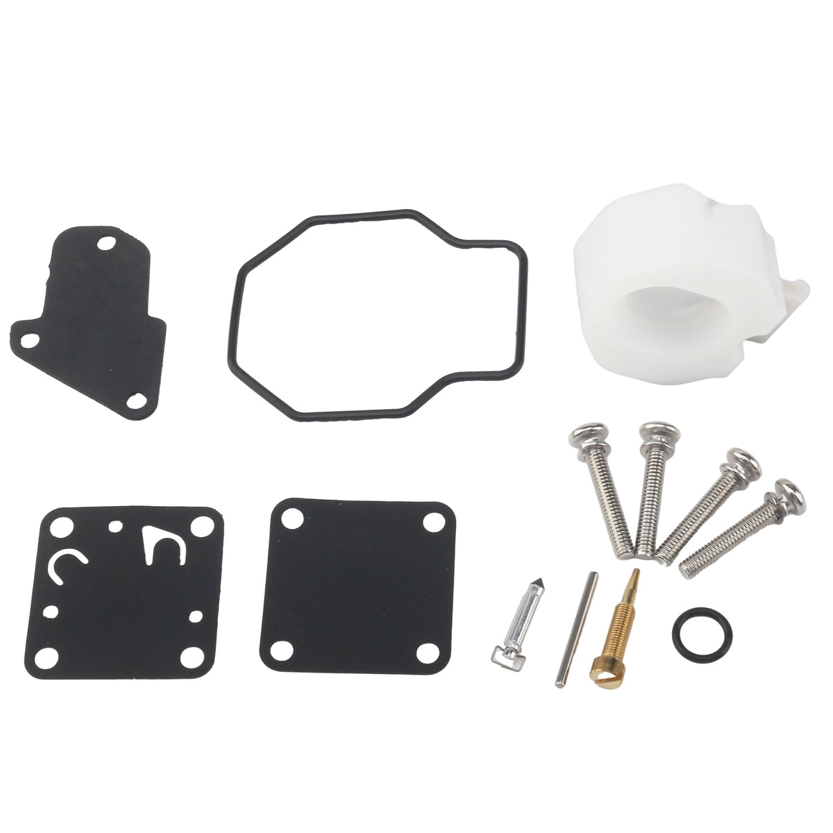 6E3-W0093-00 Carburetor Repair Kit Fits Yamaha Outboard 4M, 5M