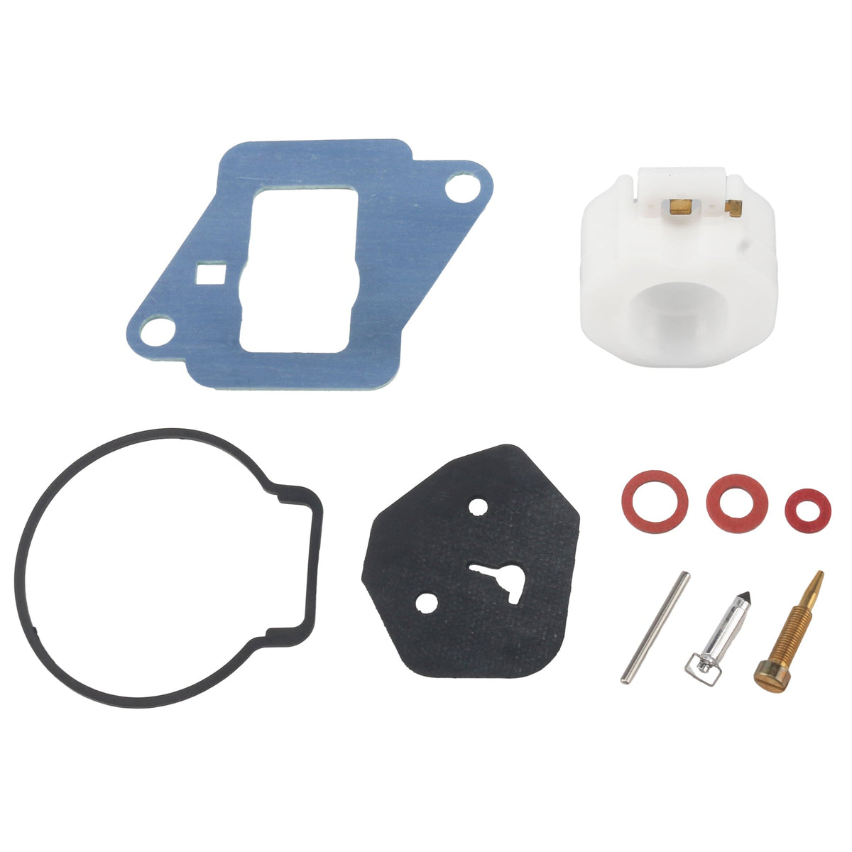 6E7-W0093-04-00 Carburetor Repair Kit Fits Yamaha Outboard (9.9 HP, 15 HP)