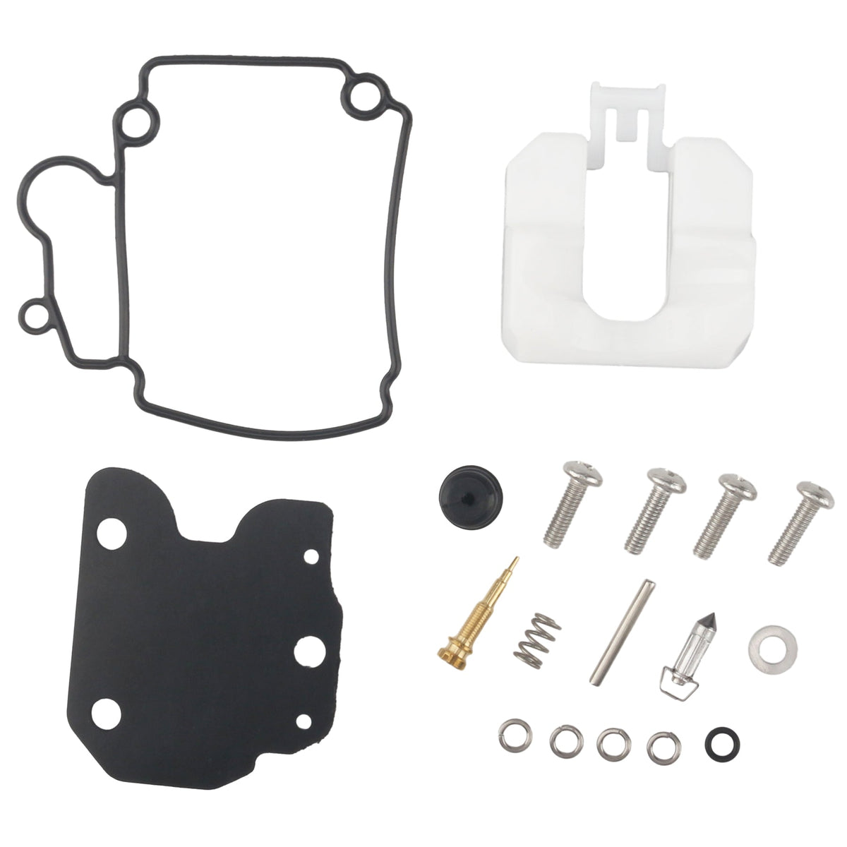65W-W0093-02 Carburetor Repair Seal Kit Fits Yamaha Outboard F25, T25 (25 HP)