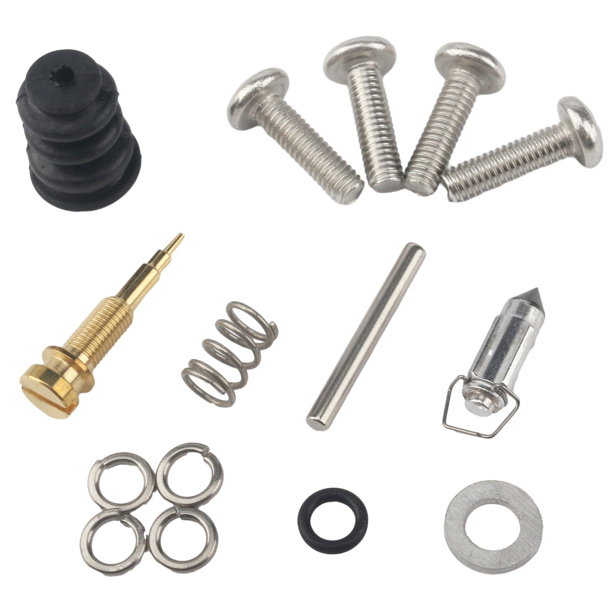 65W-W0093-02 Carburetor Repair Seal Kit Fits Yamaha Outboard F25, T25 (25 HP)