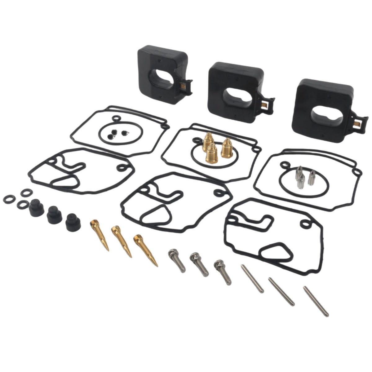 6H4-W0093-03 Carburetor Repair Kit Fits Yamaha Outboard 25QEO, 40V