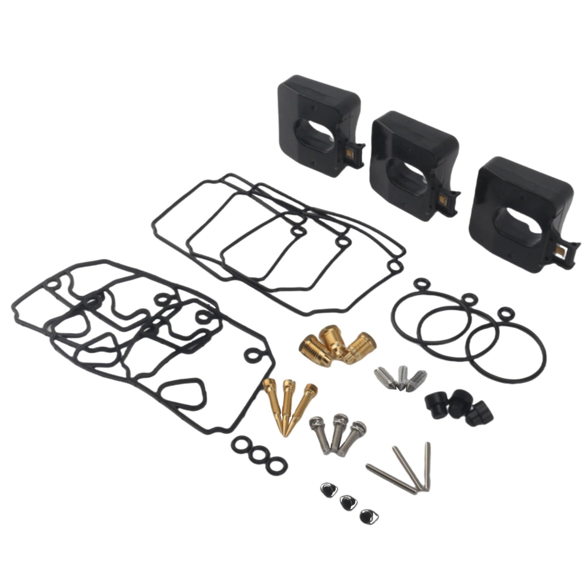 6H4-W0093-03 Carburetor Repair Kit Fits Yamaha Outboard 25QEO, 40V