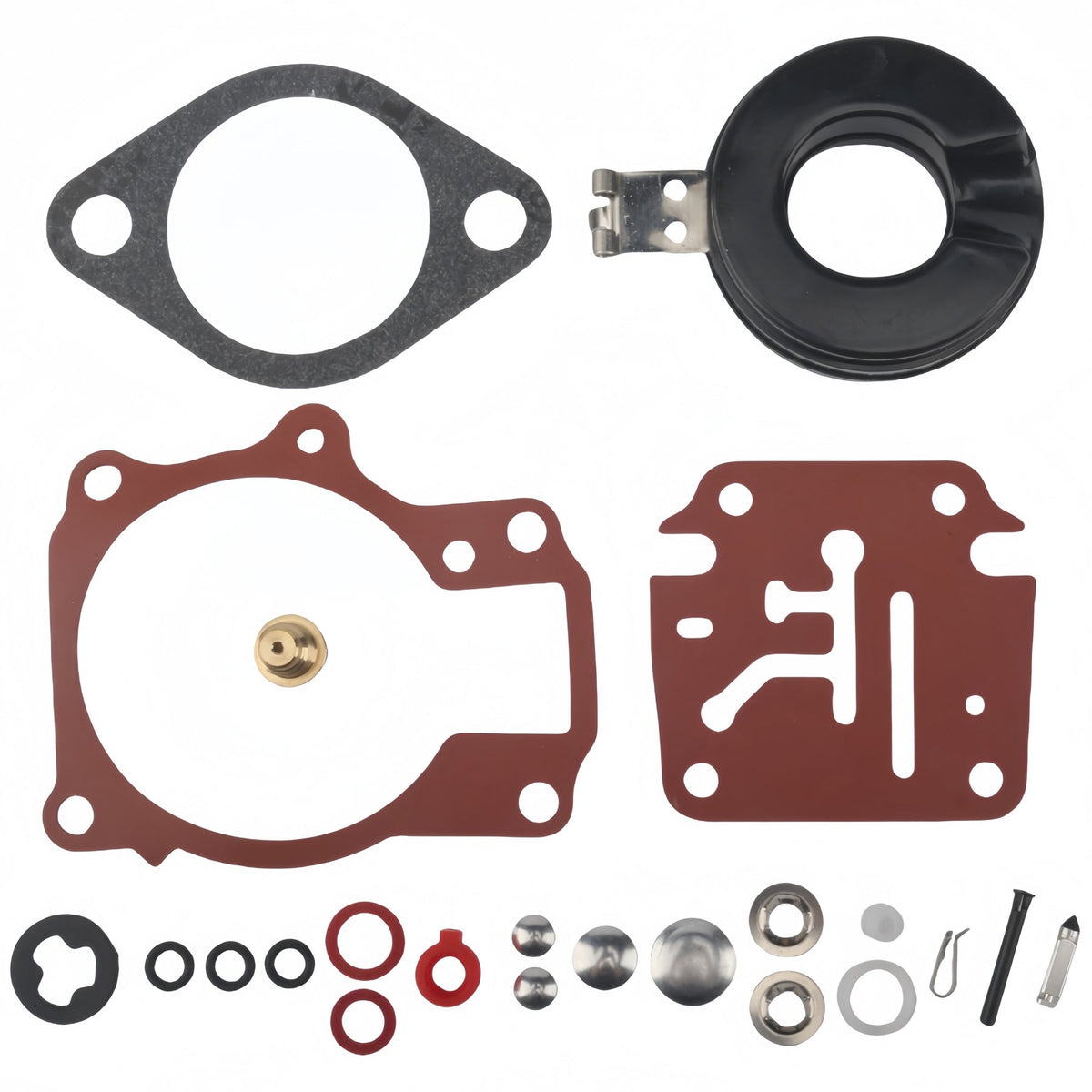 396701 Carburetor Repair Seal Kit Fits Evinrude / Johnson (20 HP, 25 HP)