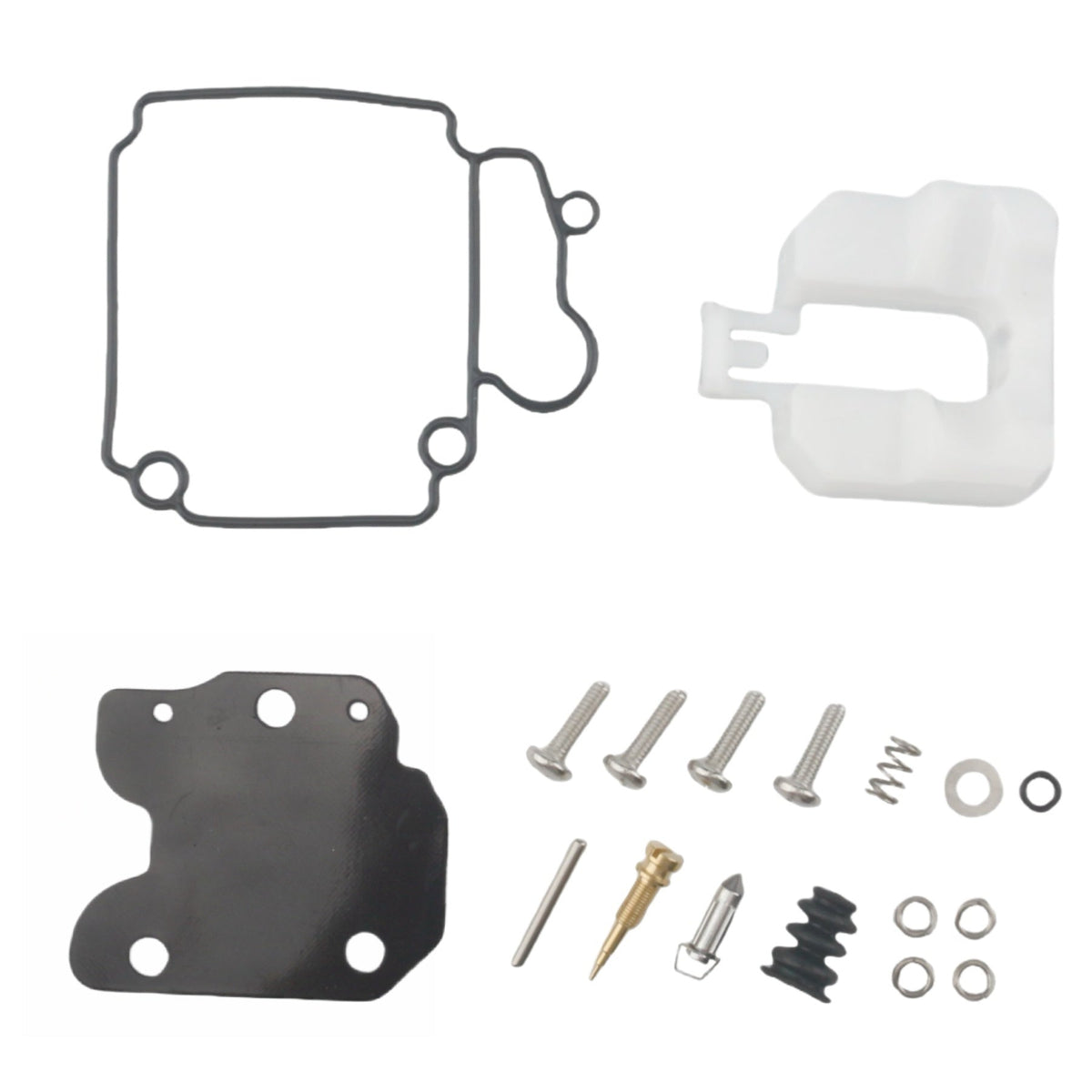 6AH-W0093-00 Carburetor Repair Seal Kit Fits Yamaha Outboard F15C (15 HP), F20 (20 HP)