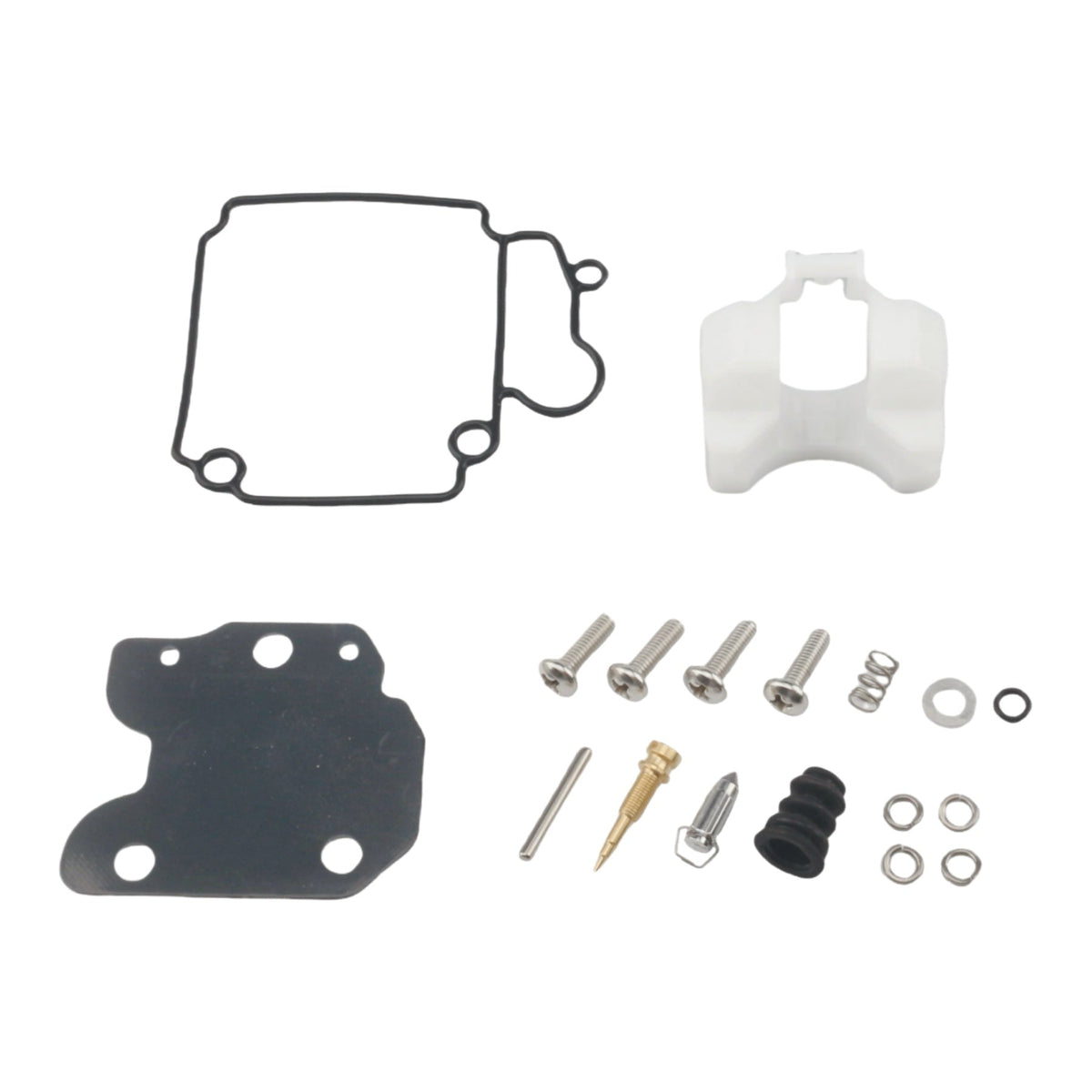 6AH-W0093-00 Carburetor Repair Seal Kit Fits Yamaha Outboard F15C (15 HP), F20 (20 HP)