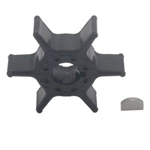 63V-44352-01 Water Pump Impeller with Key for Yamaha T8 T9.9 F9.9 F15 F20 8-20HP Outboard Motors | XRMarine
