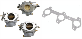 6K5-14301 Carburetor Fits Yamaha Outboard E T 60 HP series (60 HP) — Package reference