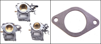 688-14301-40 Carburetor Fits Yamaha Outboard (85 HP) — Package reference