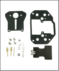 6F6-W0093-00 Carburetor Repair Kit Fits Yamaha Outboard & Mercury Mariner E40 (40 HP)