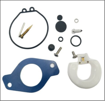 6H3-W0093-01-00 Carburetor Repair Kit Fits Yamaha Outboard P60, C60 (60 HP) — Package reference