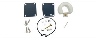 6N0-W0093-00 Carburetor Repair Kit Fits Yamaha Outboard (6 HP, 8 HP)