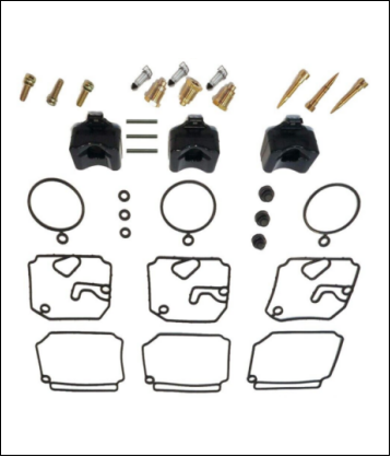 6H4-W0093-03 Carburetor Repair Kit Fits Yamaha Outboard 25QEO, 40V — Package reference