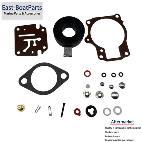 396701 Carburetor Repair Seal Kit Fits Evinrude / Johnson (20 HP, 25 HP) — Product view 2