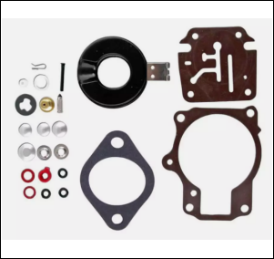 396701 Carburetor Repair Seal Kit Fits Evinrude / Johnson (20 HP, 25 HP)