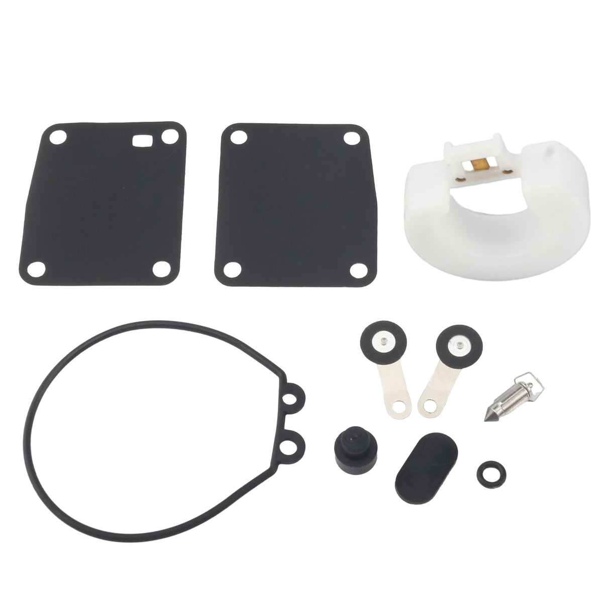 6G1-W0093-00-00 Carburetor Repair Kit Fits Yamaha 3 HP / 6 HP / 8 HP, Nissan / Tohatsu 2-Stroke Outboards