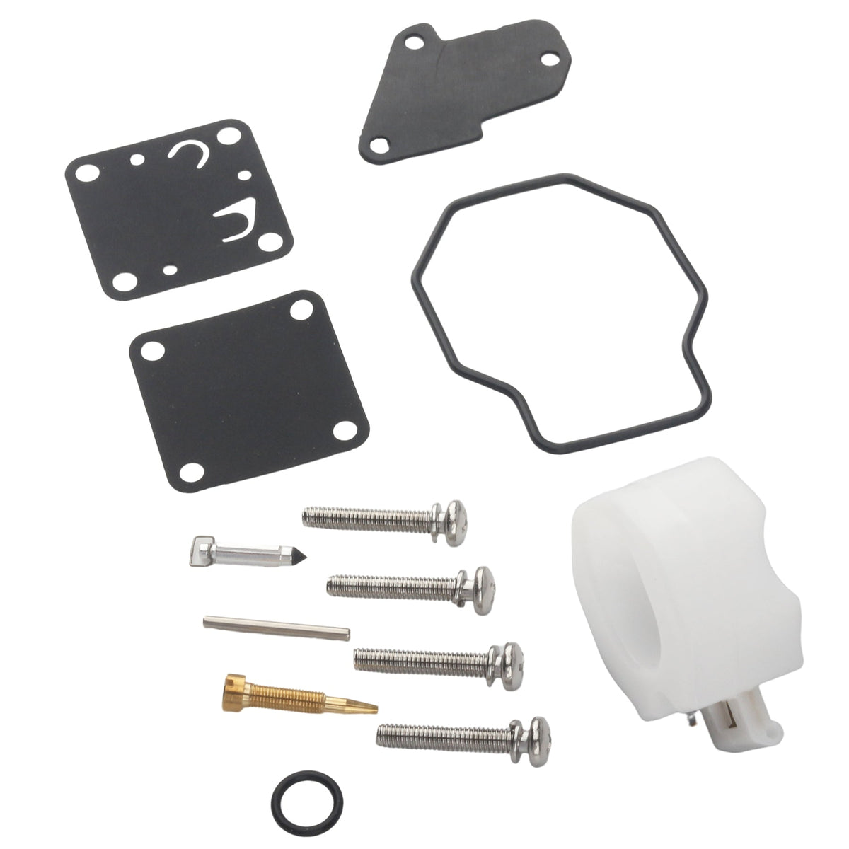 6E3-W0093-00 Carburetor Repair Kit Fits Yamaha Outboard 4M, 5M