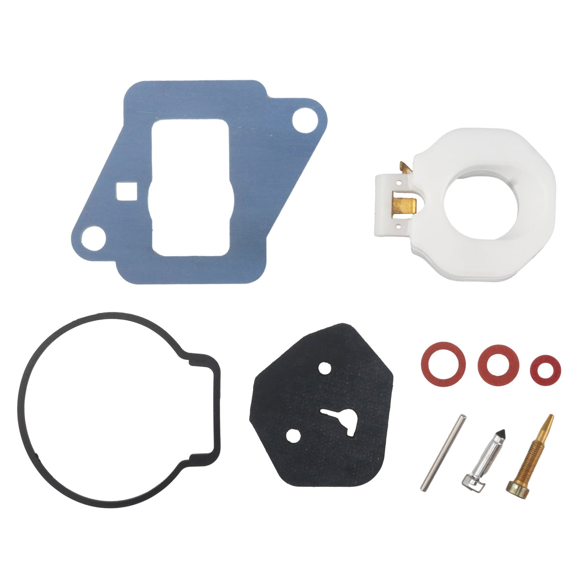 6E7-W0093-04-00 Carburetor Repair Kit Fits Yamaha Outboard (9.9 HP, 15 HP)