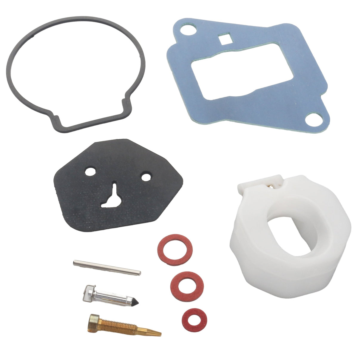 6E7-W0093-04-00 Carburetor Repair Kit Fits Yamaha Outboard (9.9 HP, 15 HP)