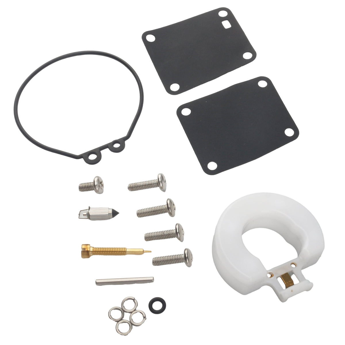 6N0-W0093-00 Carburetor Repair Kit Fits Yamaha Outboard (6 HP, 8 HP)