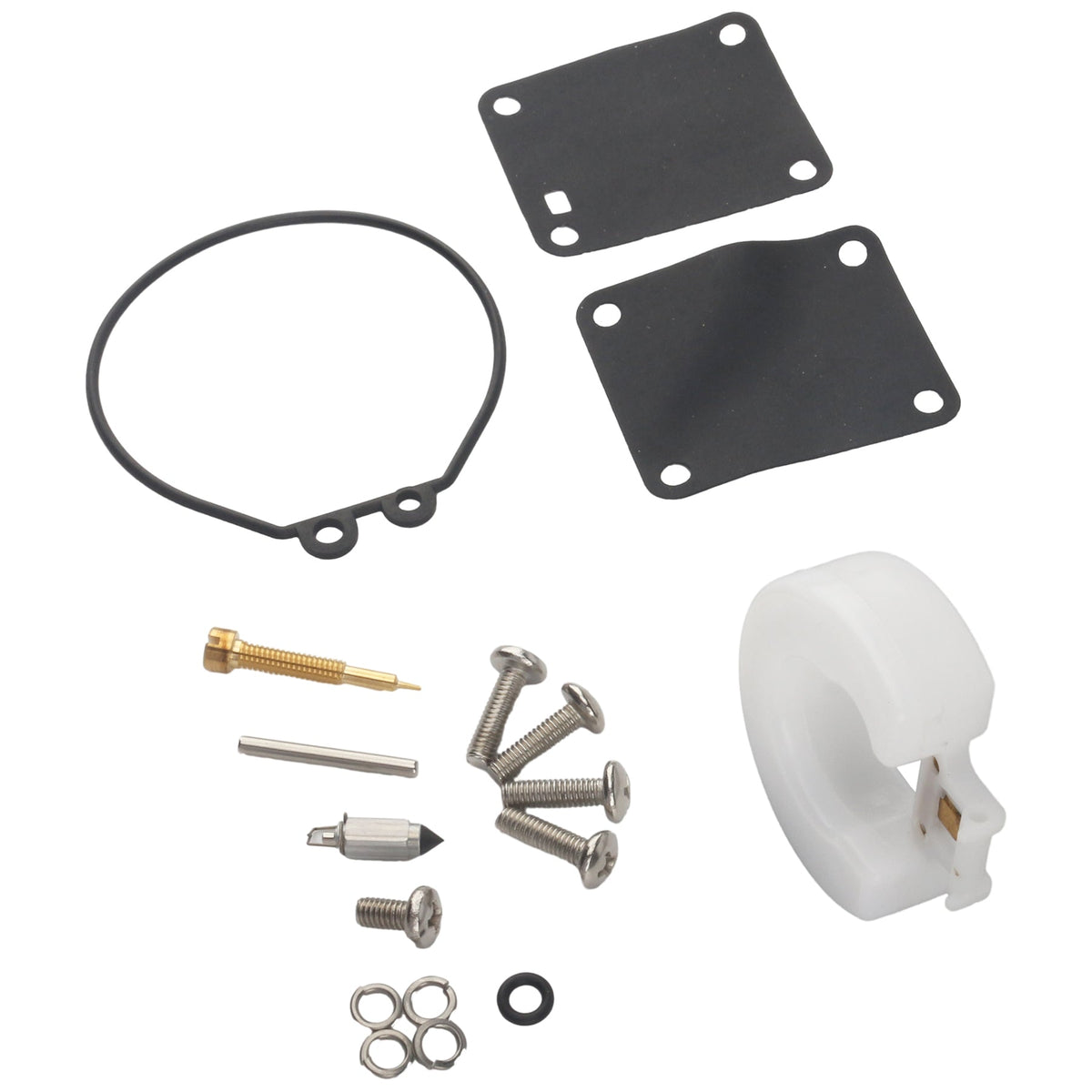 6N0-W0093-00 Carburetor Repair Kit Fits Yamaha Outboard (6 HP, 8 HP)