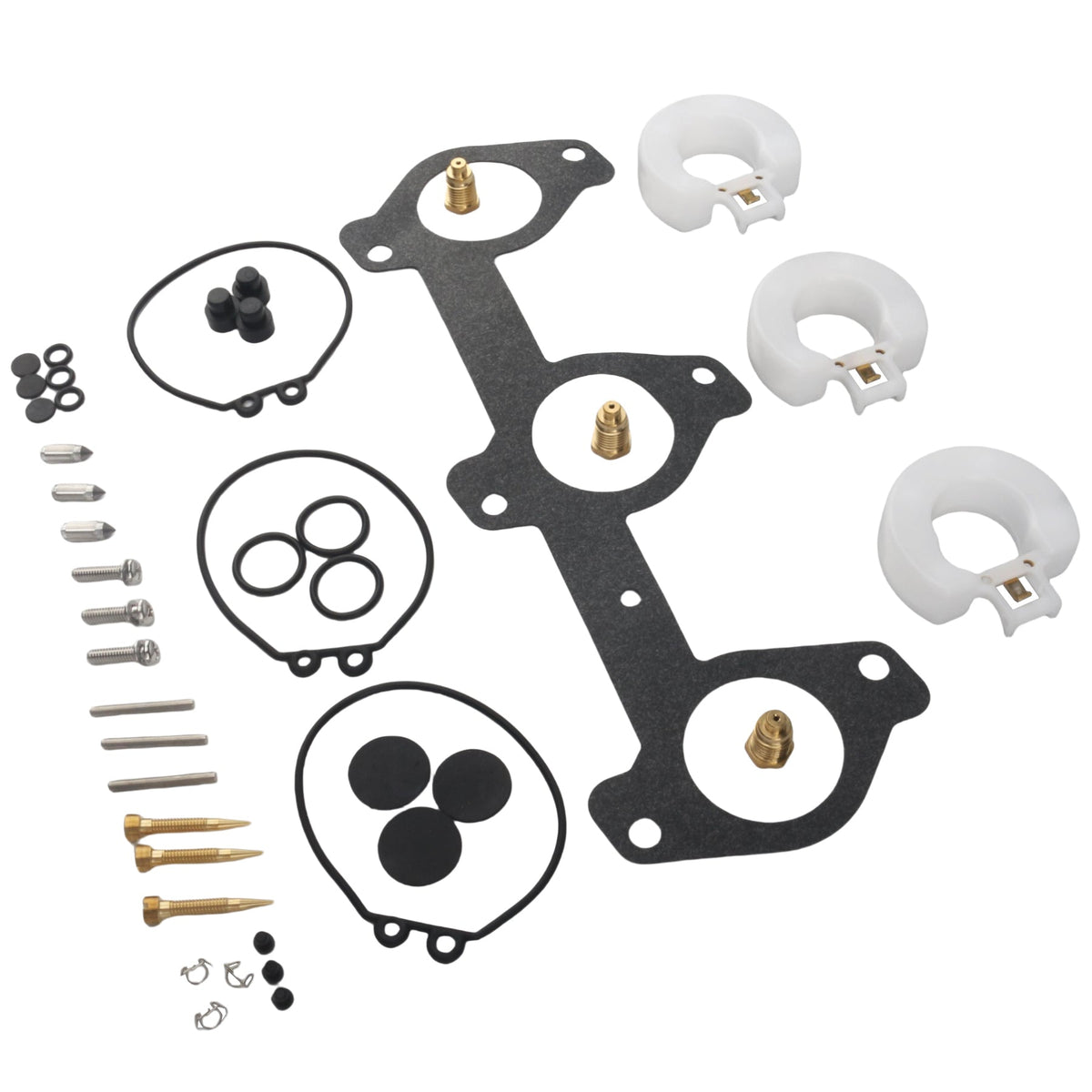 6H3-W0093-01 Carburetor Repair Seal Kit Fits Yamaha Outboard P60 (60 HP)