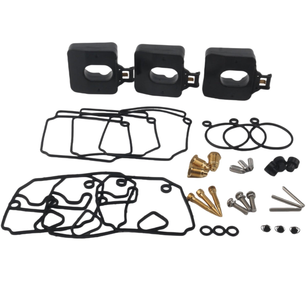 6H4-W0093-03 Carburetor Repair Kit Fits Yamaha Outboard 25QEO, 40V