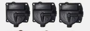 343870 Carburetor Float Chamber Bowl Set (3-Piece) Fits Evinrude / Johnson 60° V4 / V6 (90–175 HP) — Package reference
