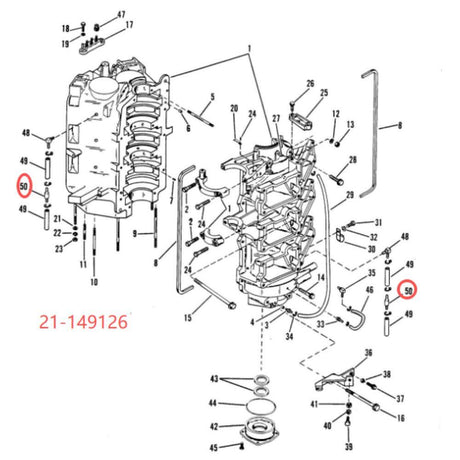 21-149126 Carburetor Repair Seal Kit