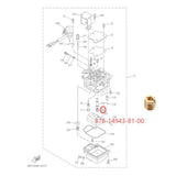 676-14943-81 Carburetor Repair Seal Kit