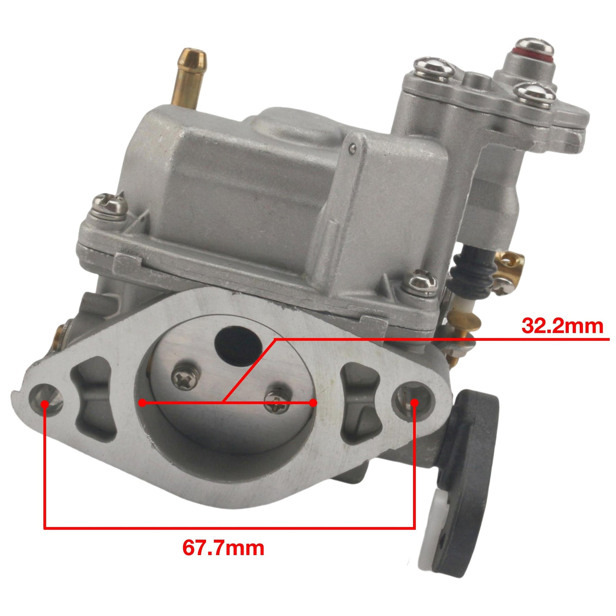 835382T3 Carburetor Fits Mercury Mariner 15 HP Four-Stroke Outboard (15 HP)