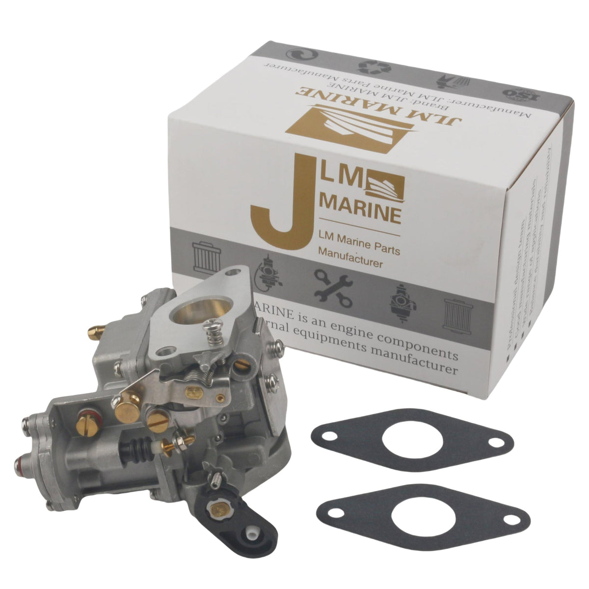 66M-14301-11-00 Carburetor Fits Yamaha Outboard (15 HP)