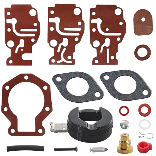 439073 Carburetor Repair Kit Fits Evinrude / Johnson (6 HP, 8 HP, 9.9 HP, 15 HP, 20 HP)