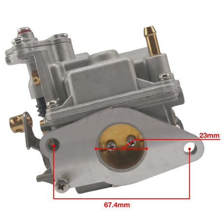 17CA66M Yamaha F15 Carburetor - Image 14 - XR Marine